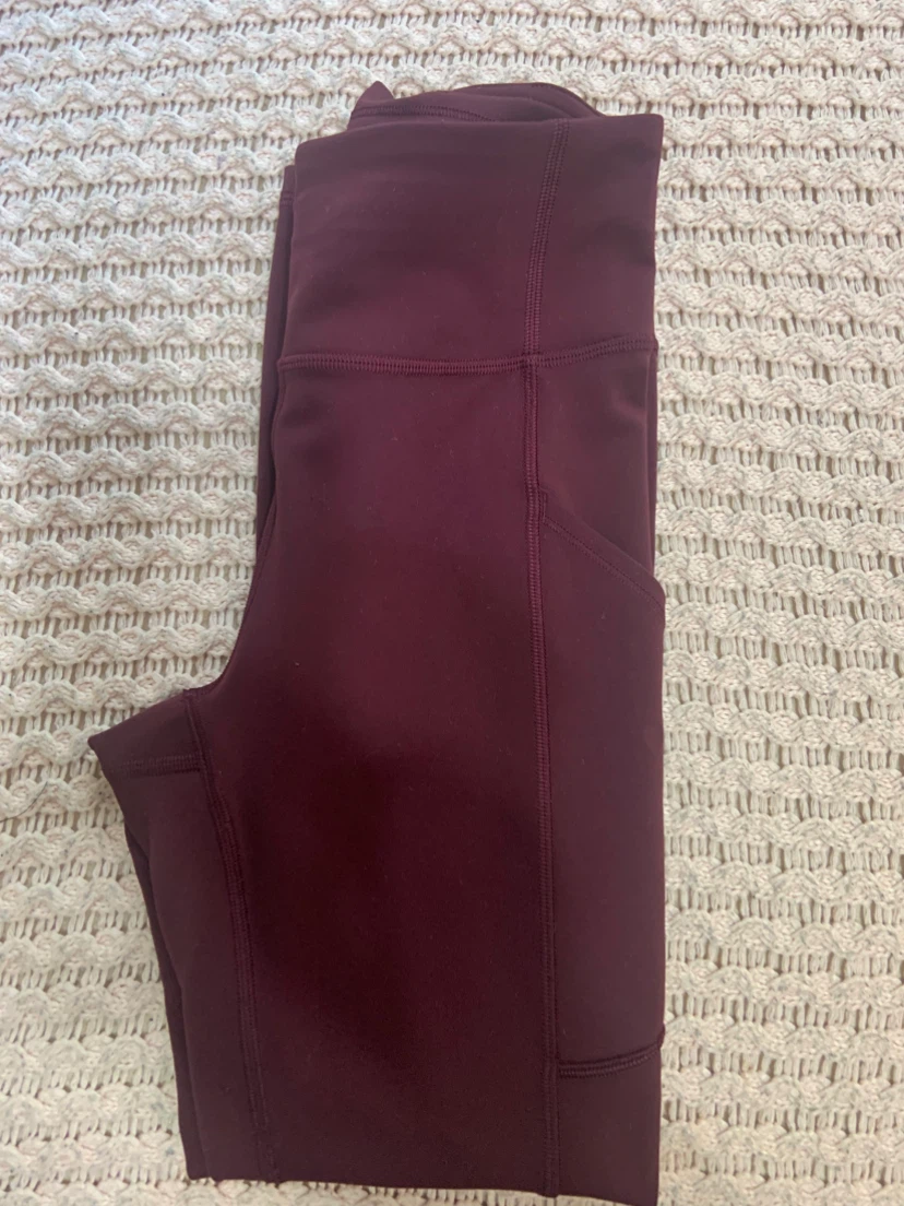 Lululemon Align High-Rise Pocketed Leggings Burgundy - photo 4