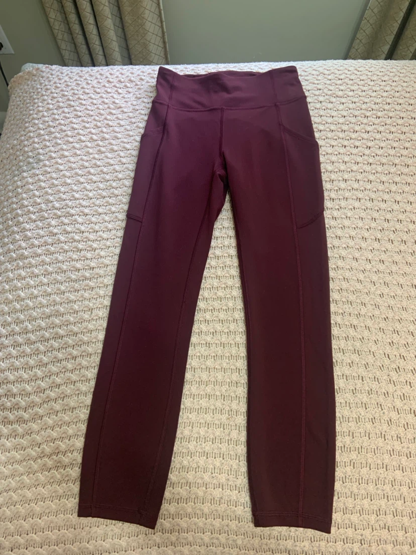 Lululemon Align High-Rise Pocketed Leggings Burgundy - photo 5