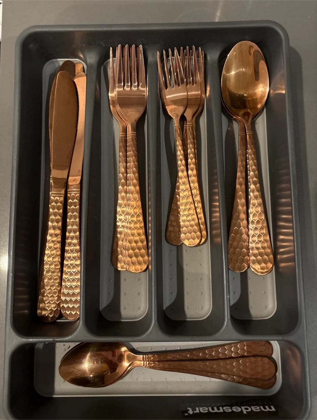 Rose Gold Cutlery Set