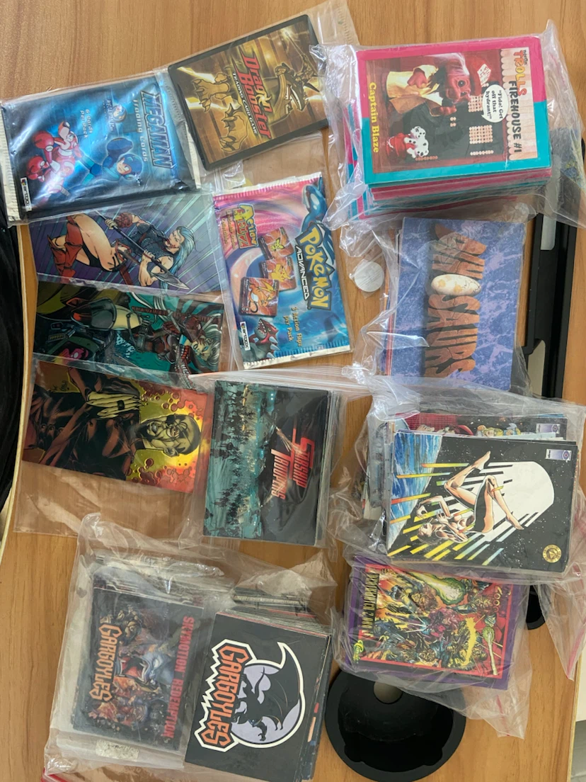 Assorted Vintage Trading Cards Collection