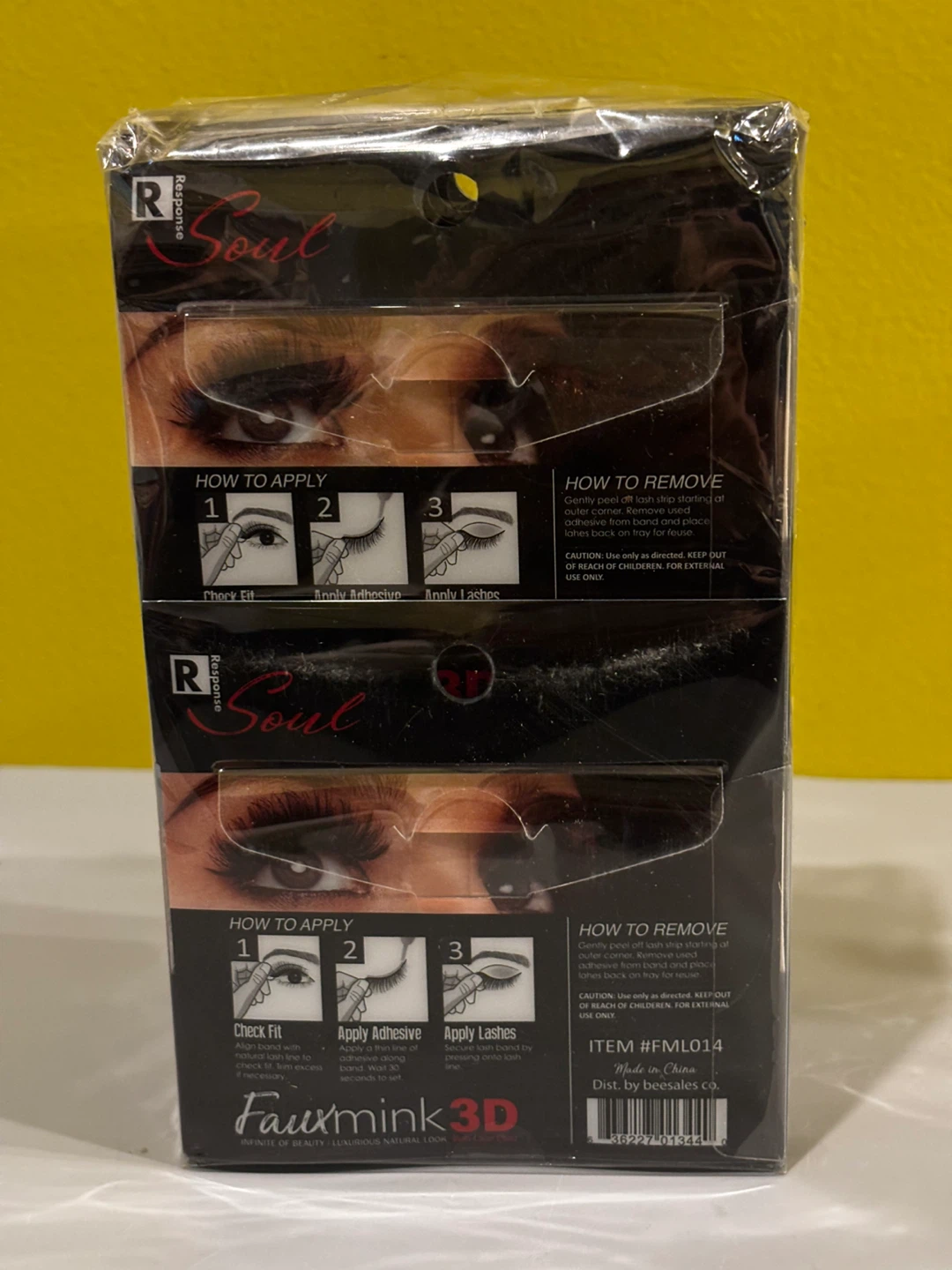 6 packs of Fauxmink 3D Multi-Layer Effect Lashes - 3 Pair Pack - photo 4