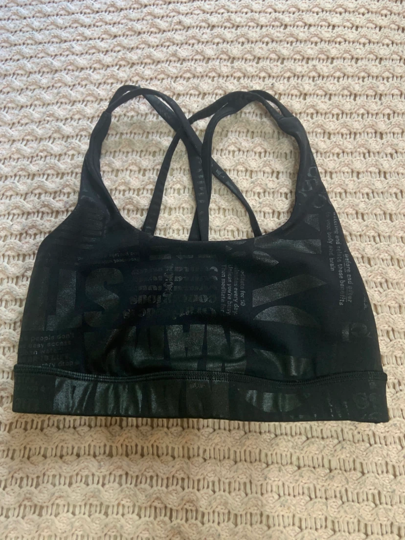 Lululemon Black Sports Bra