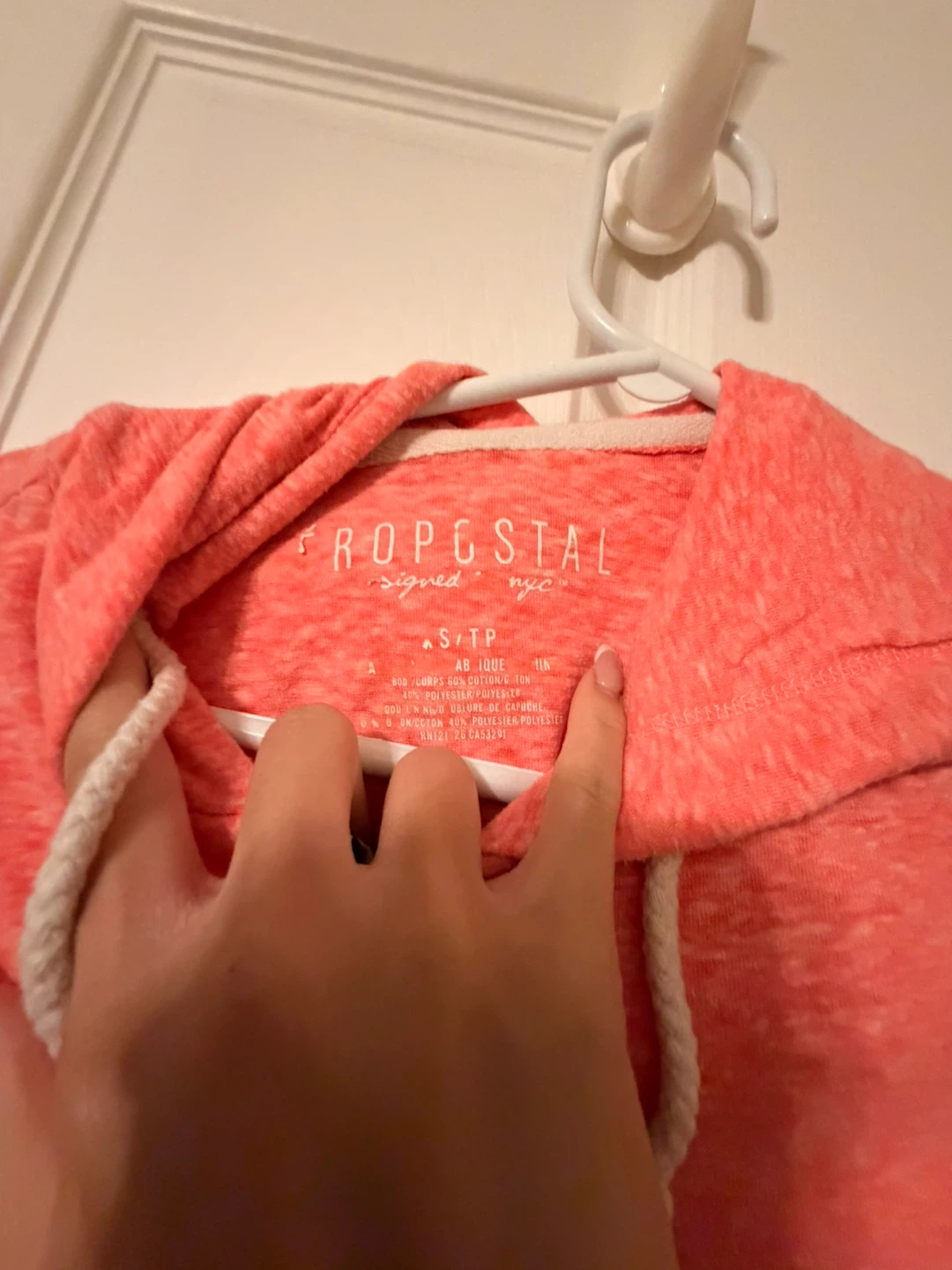 vintage Aeropostale Coral Zip-Up Hoodie - photo 2
