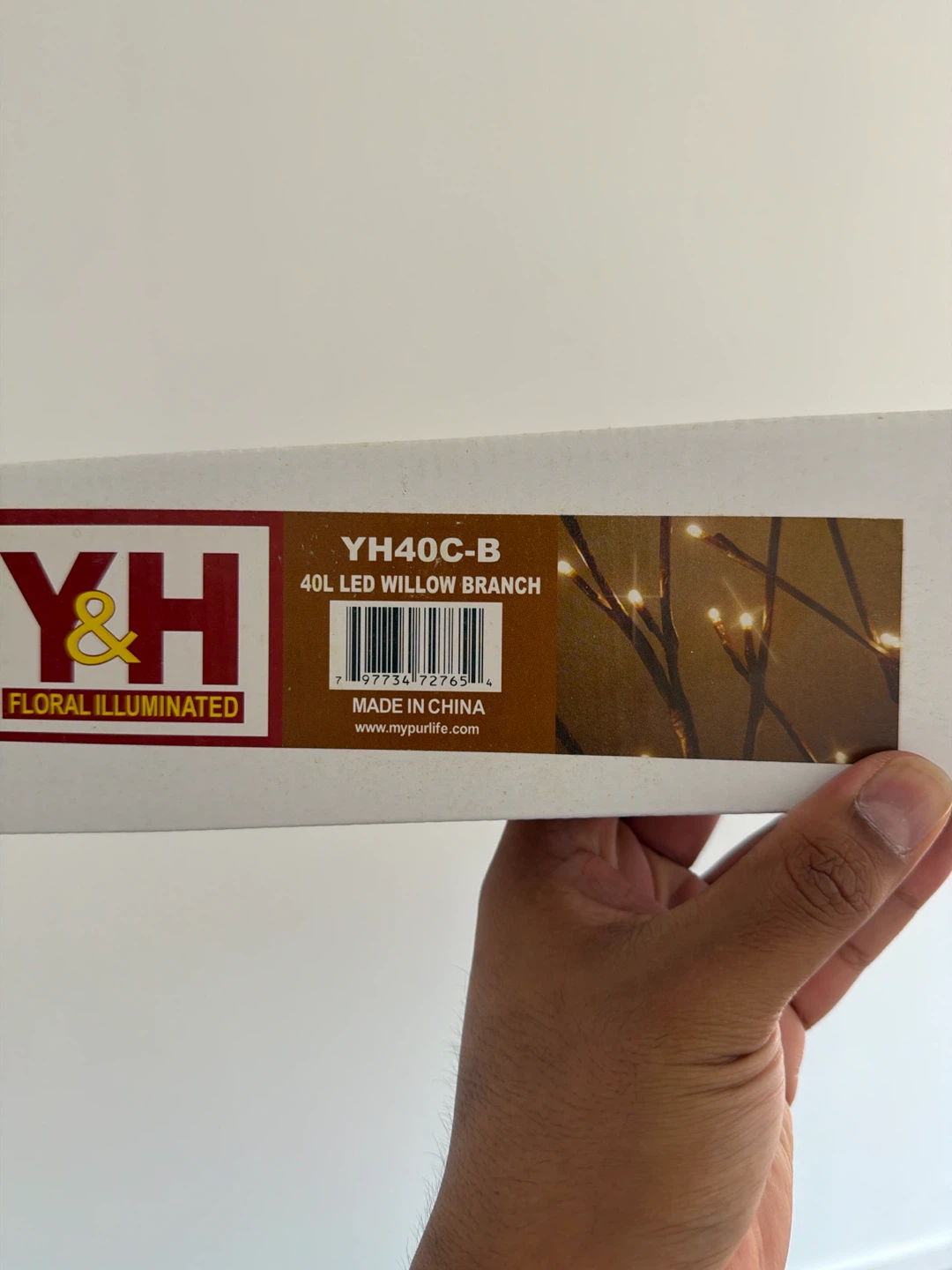 Y&H Floral Illuminated Willow Branch Lights - photo 2