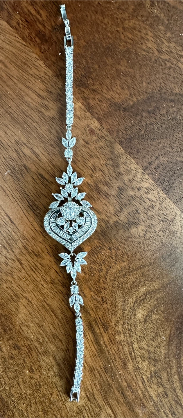 Sparkly Bracelet with Cubic Zirconia - photo 2