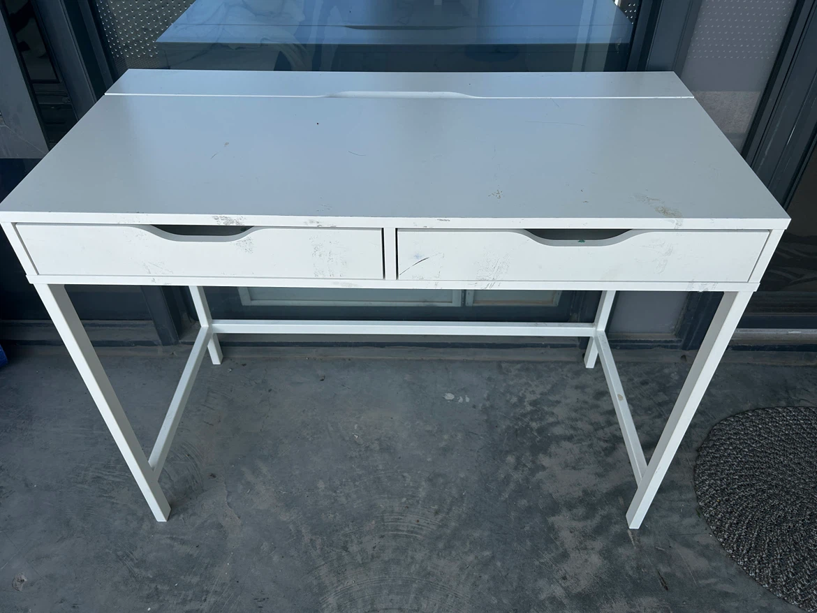 White ALEX Desk - photo 2