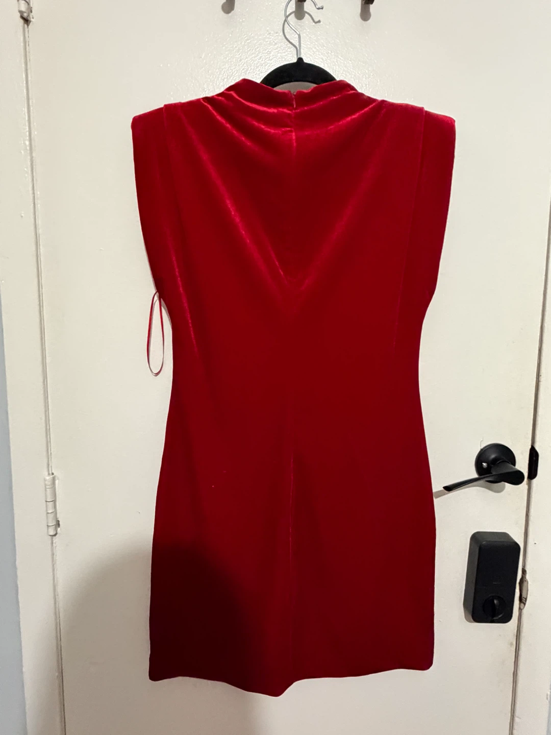 Steve Madden Red Velvet Dress