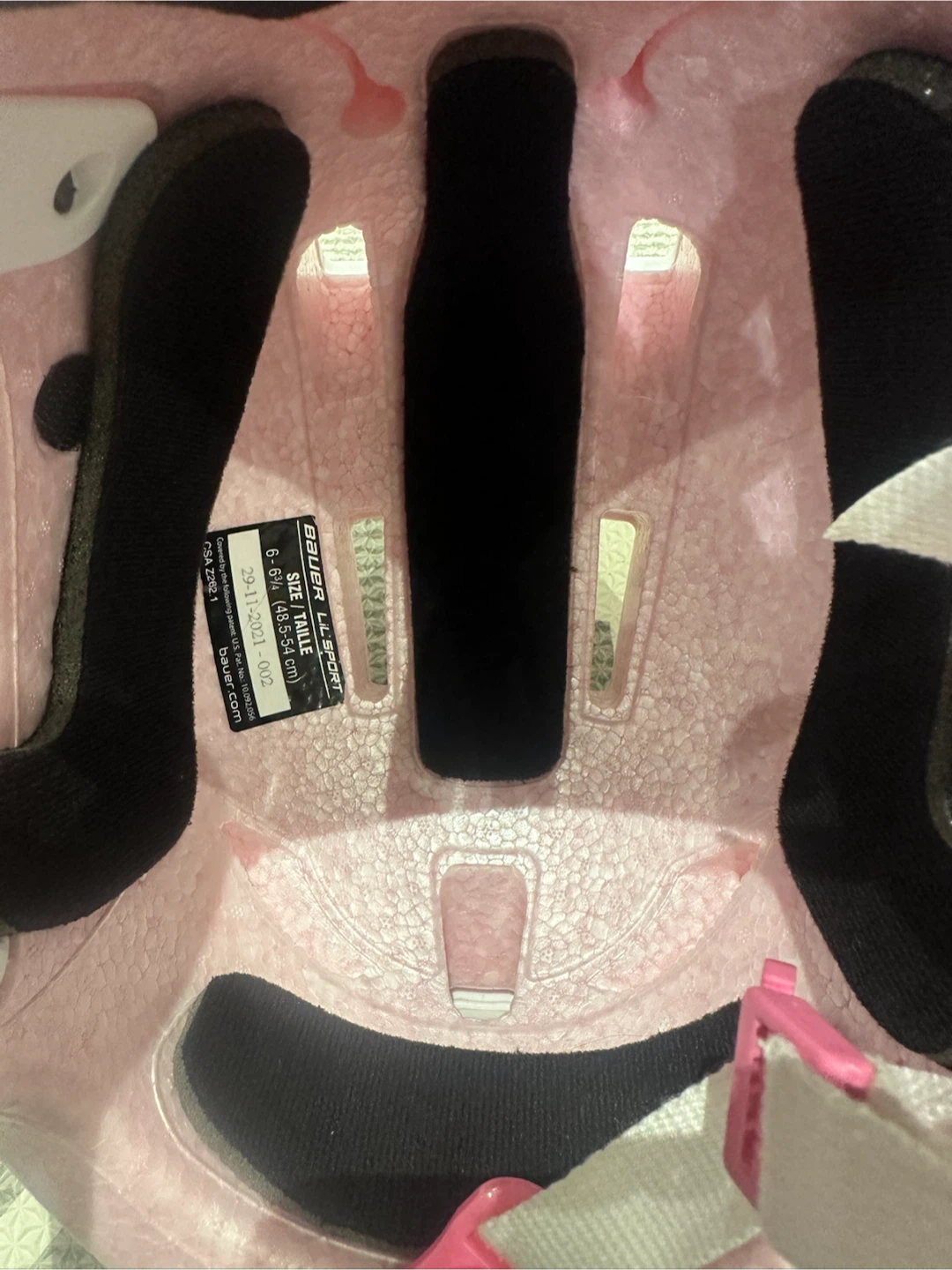 Bauer Lil' Sport Hockey Helmet with Cage - photo 3