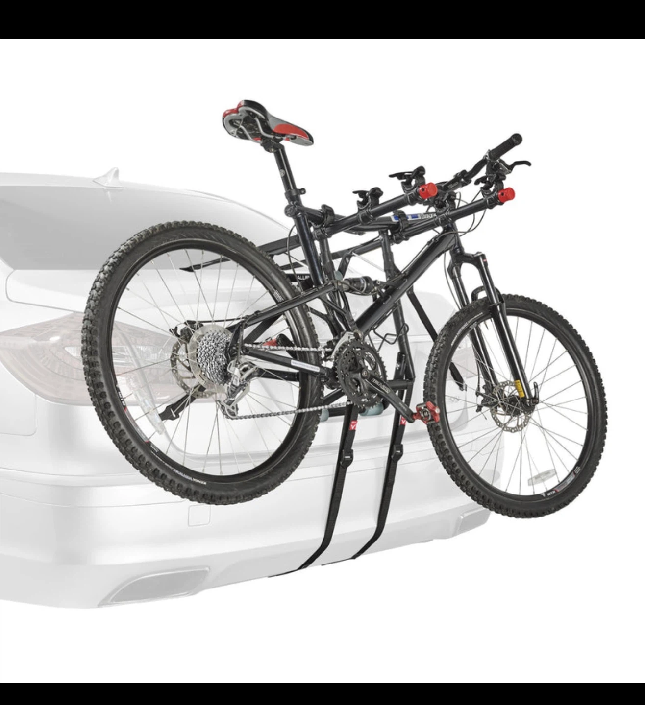 Allen Sports trunk-mounted bike rack in good condition. - photo 3