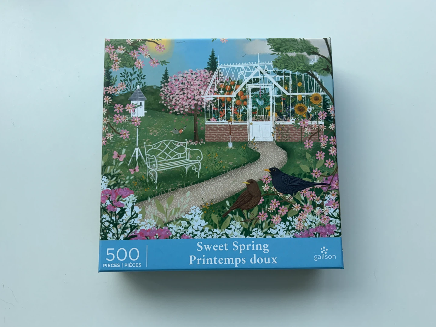 Galison Sweet Spring 500 Piece Jigsaw Puzzle