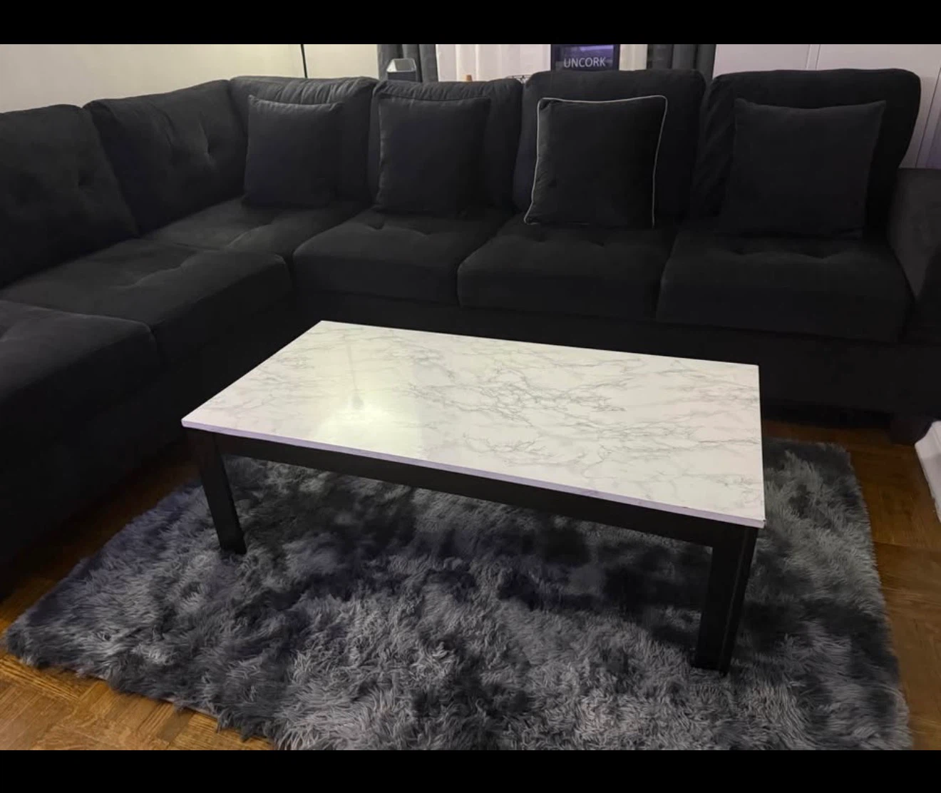 Marble Look Coffee Table - photo 2