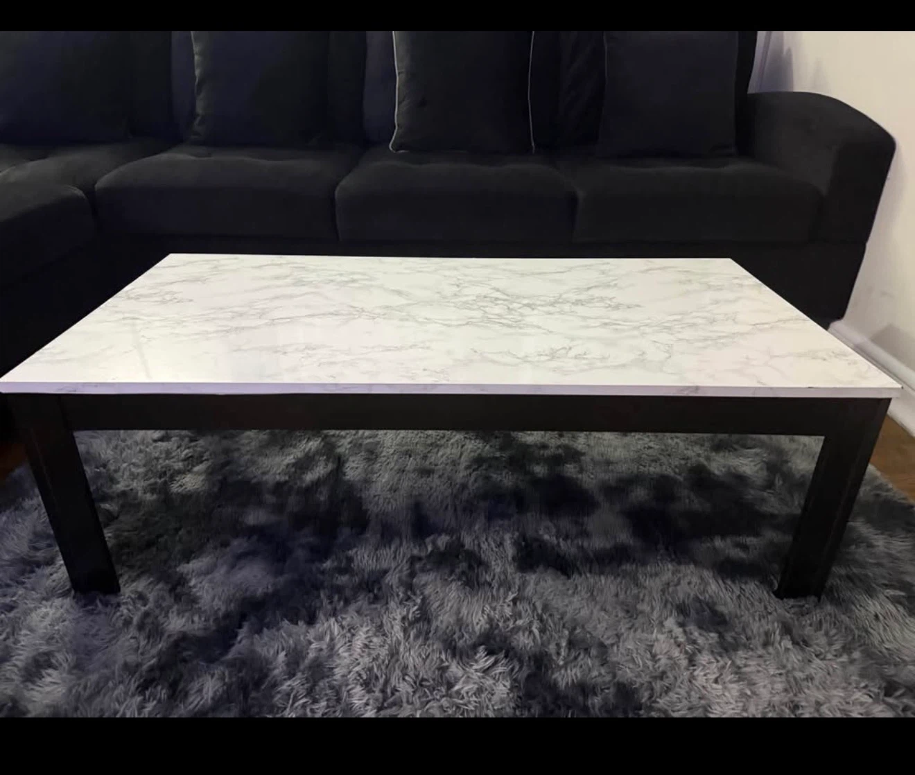 Marble Look Coffee Table - photo 3