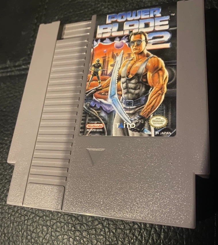 Power Blade 2 RARE NES Nintendo Entertainment System Taito