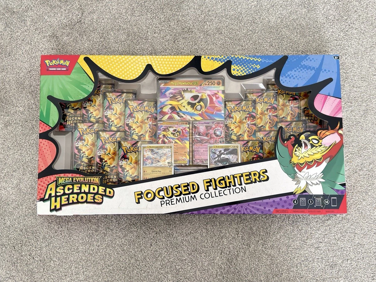 Ascended Heros Focused Fighters Premium Collection Box