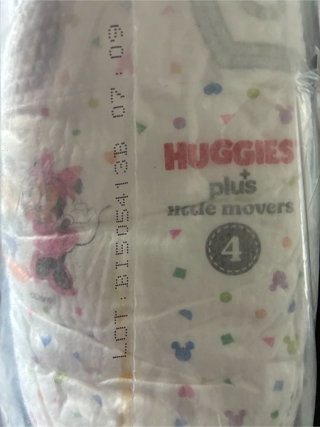 Huggies Plus Little Movers Diapers Size 4