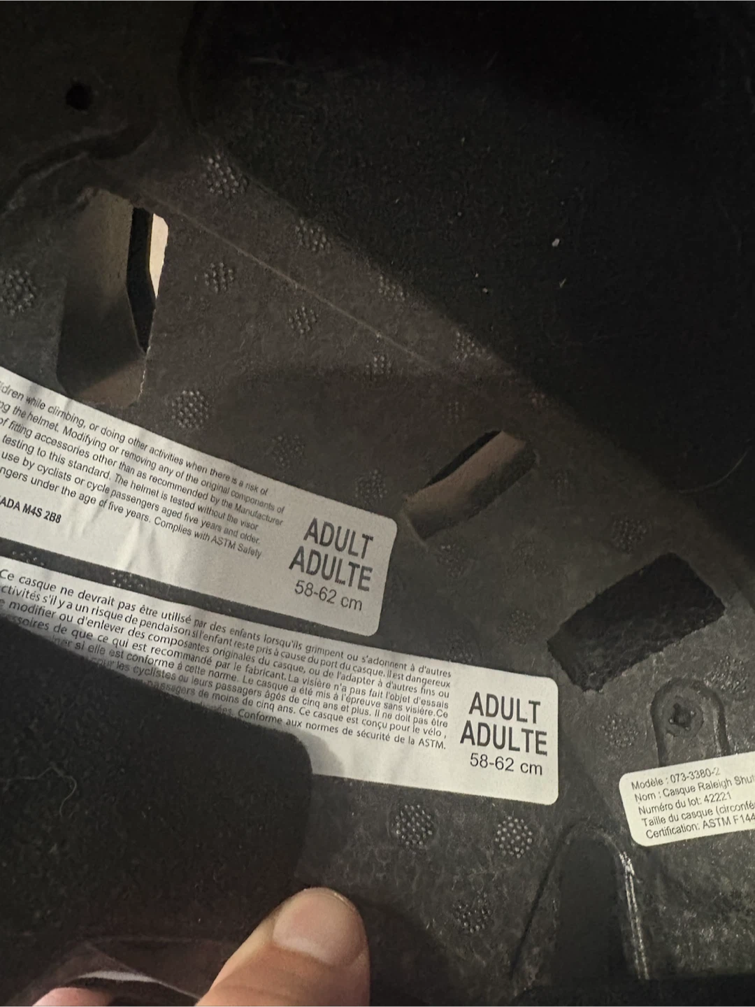 Raleigh Adult Bike Helmet - photo 4
