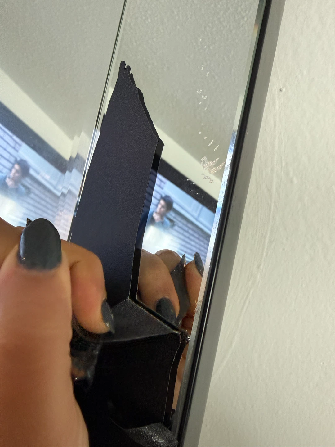 Black Full Length Mirror - photo 4
