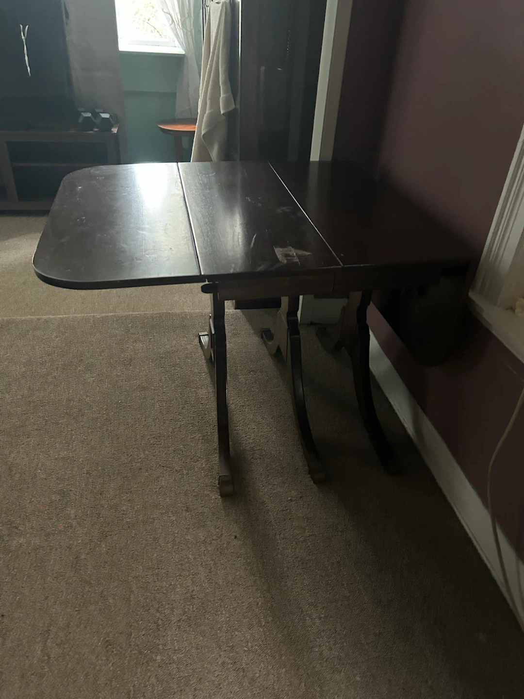 Wooden Drop Leaf Table