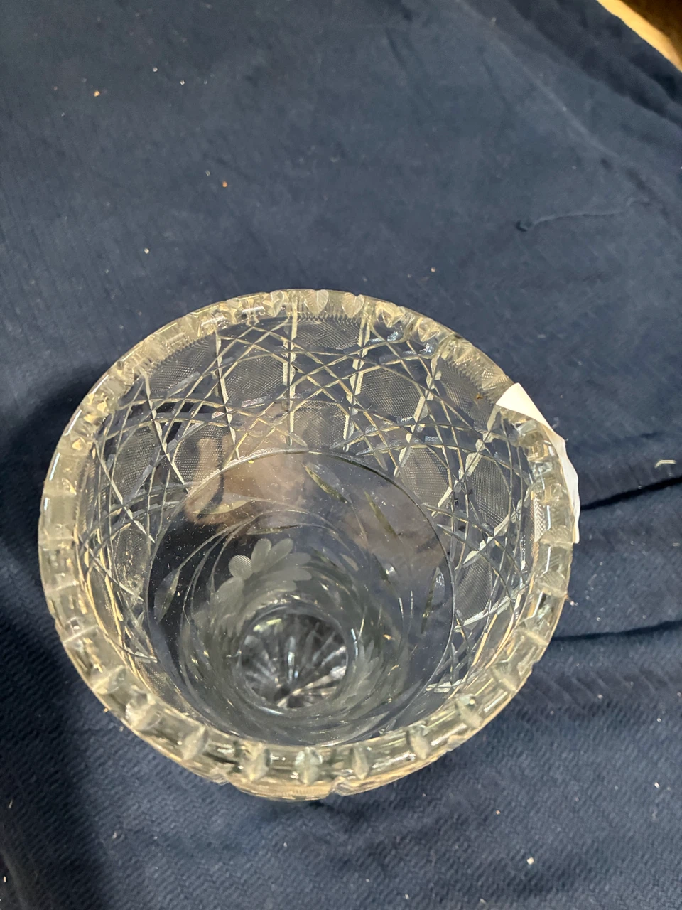 Crystal Cut Glass Vase - photo 2