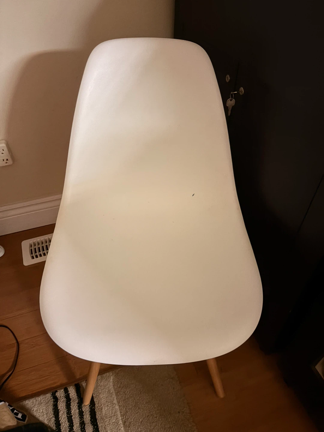 White Accent Chair