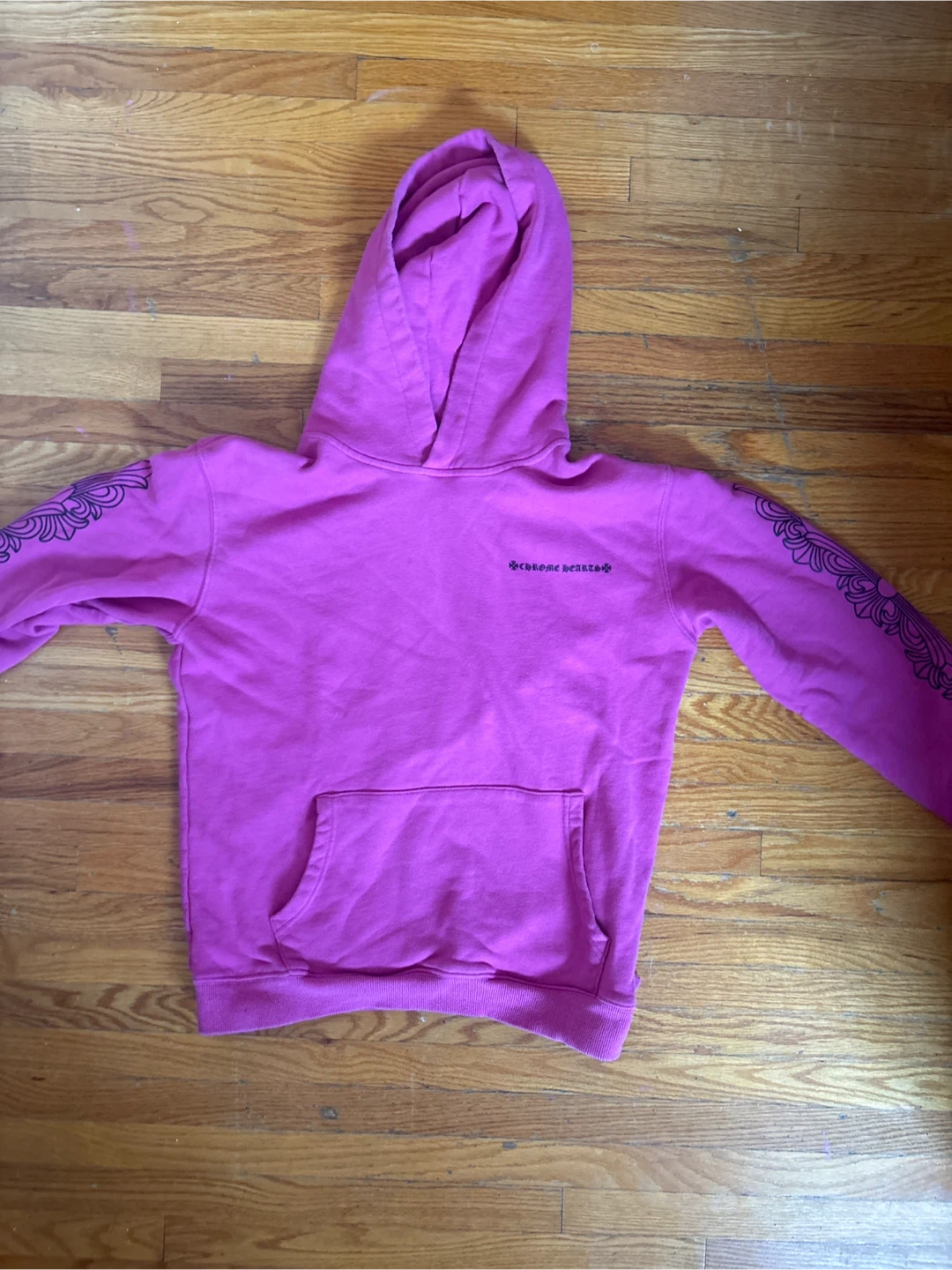 Chrome Hearts Pink Hoodie