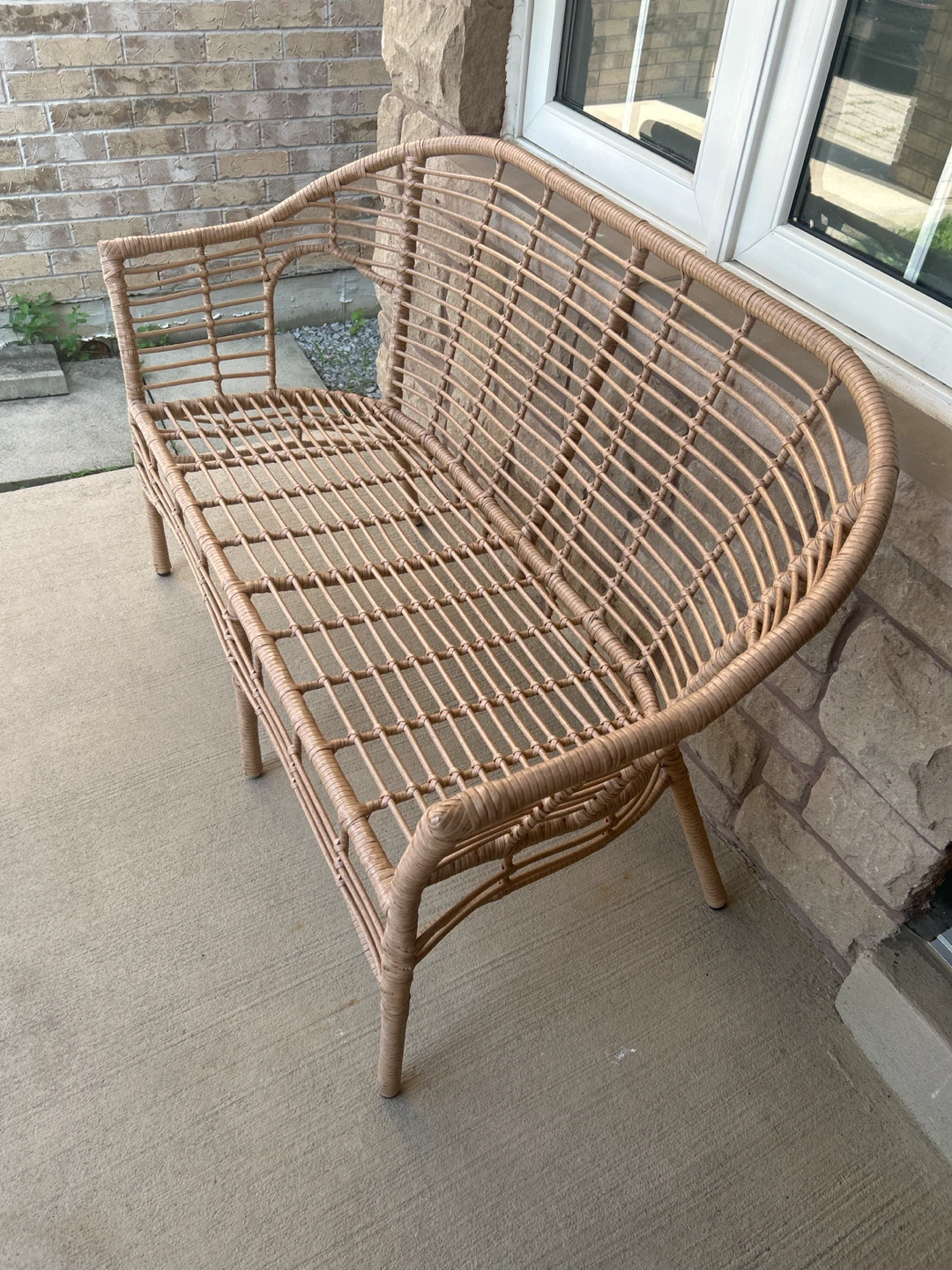 Woven Patio Loveseat - photo 2