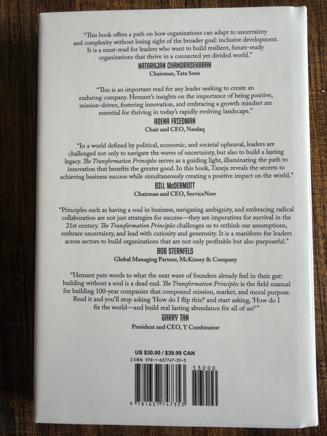 The Transformation Principles by Hemant Taneja Book - photo 2
