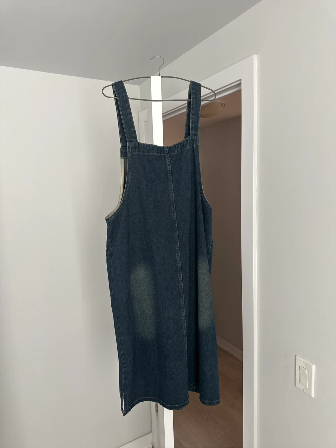 Denim Pinafore Dress - photo 2