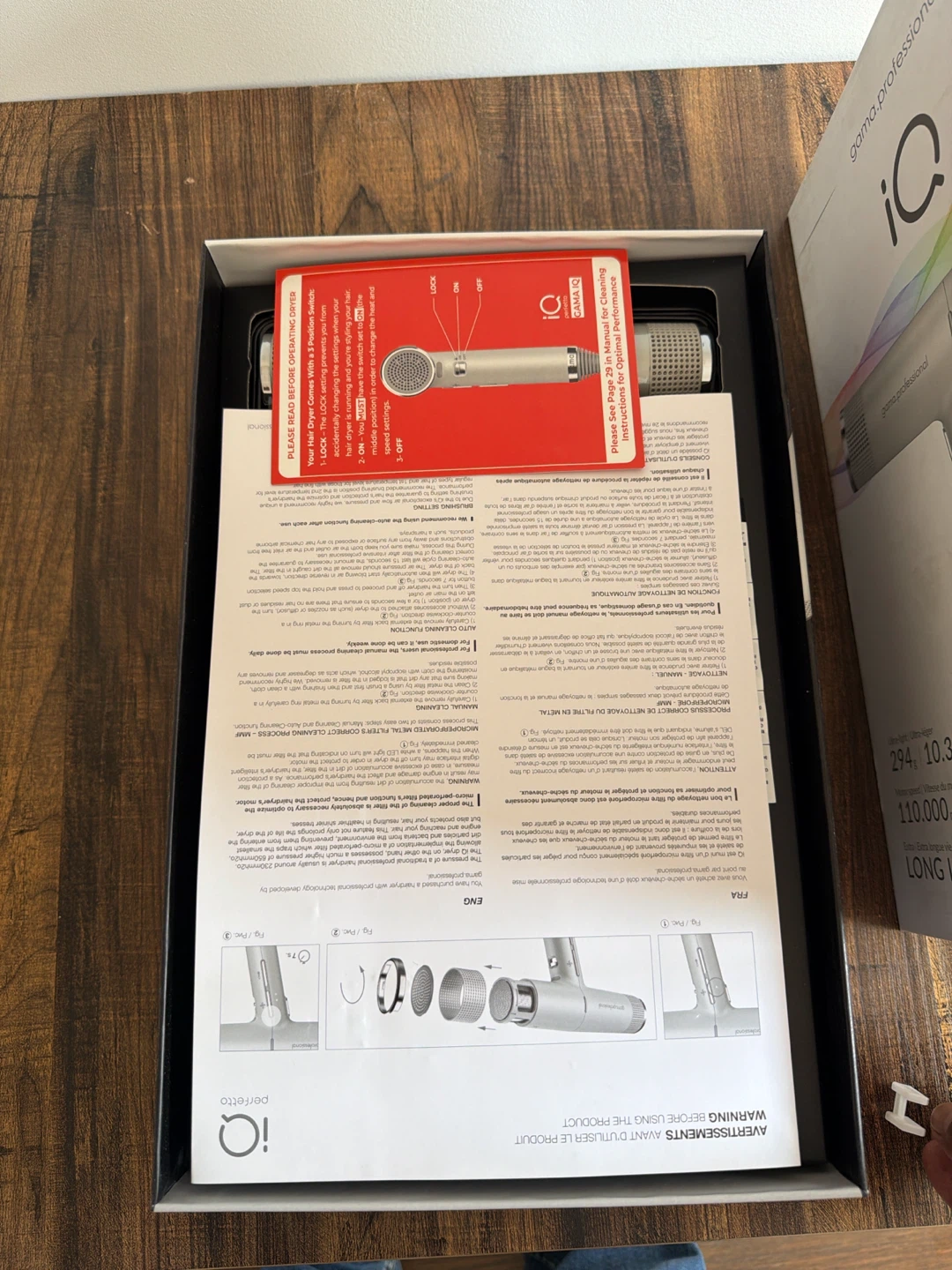 Gama Professional IQ Perfetto Hair Dryer - photo 3