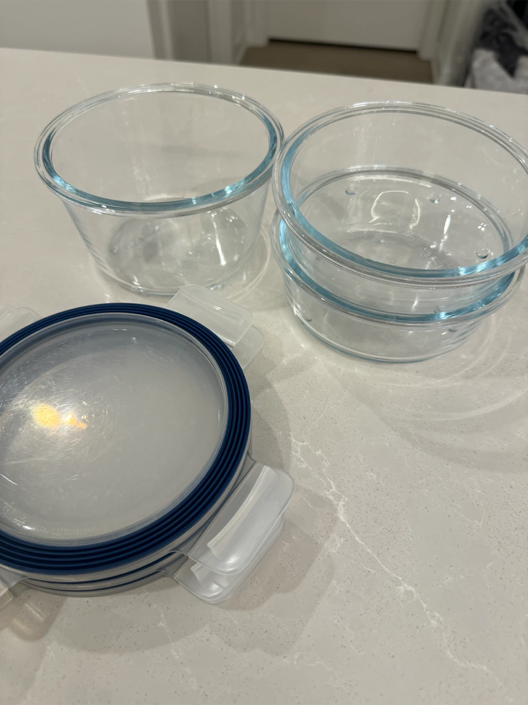 Glass Food Storage Containers – Set of 3