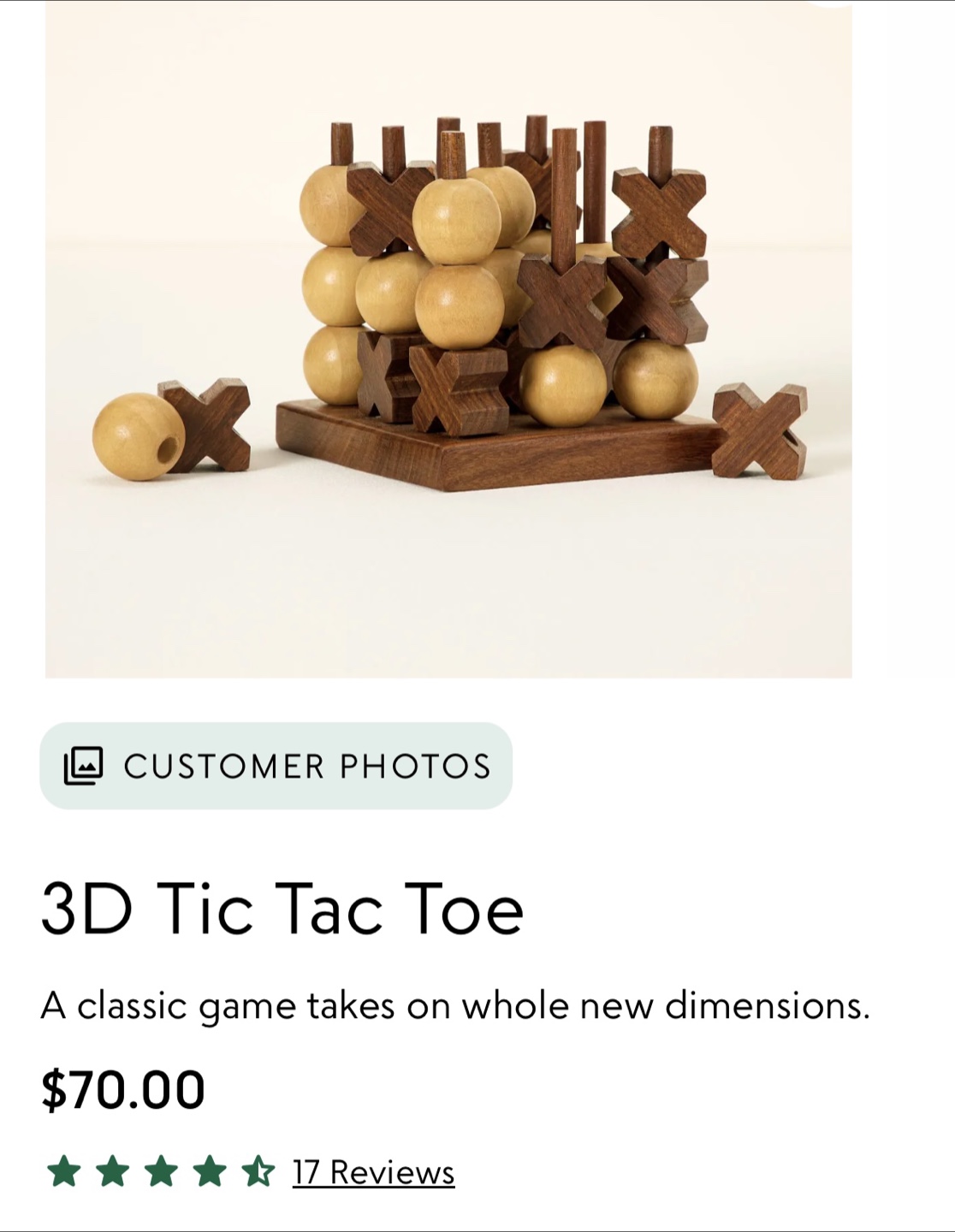 3D Tic Tac Toe Game - photo 2