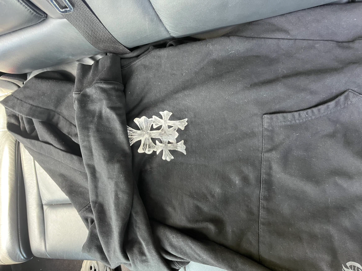 Chrome Hearts Black Long Sleeve T-Shirt