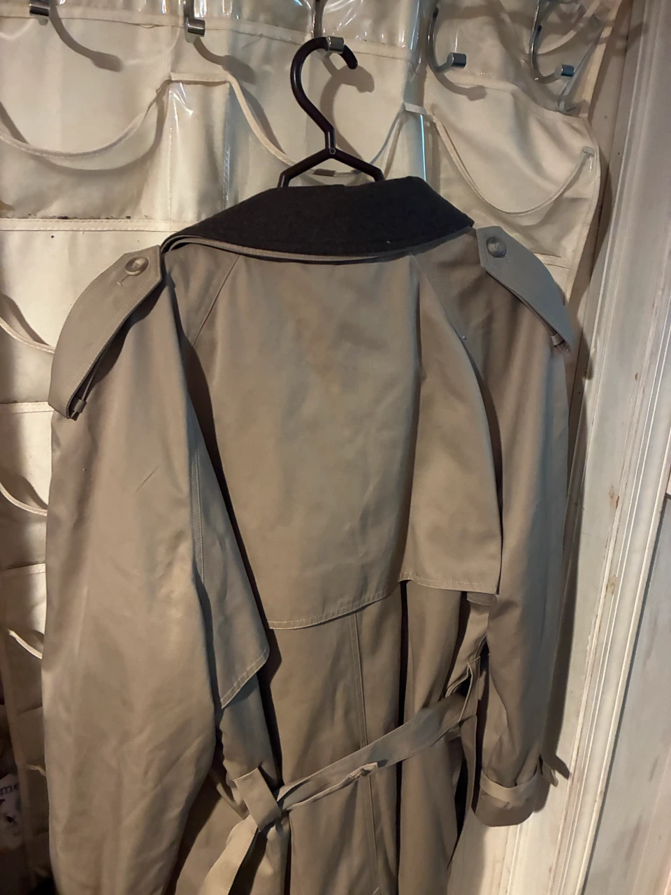 Hart Schaffner Marx Barrington Tan Trench Coat 44R - photo 2