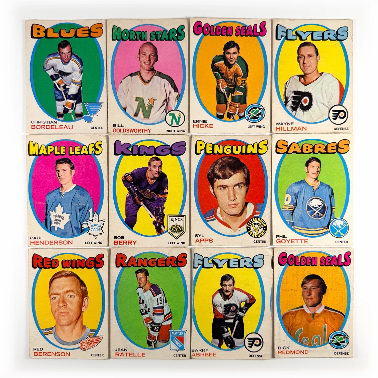 46x 1971 O-Pee-Chee Hockey Cards - photo 3