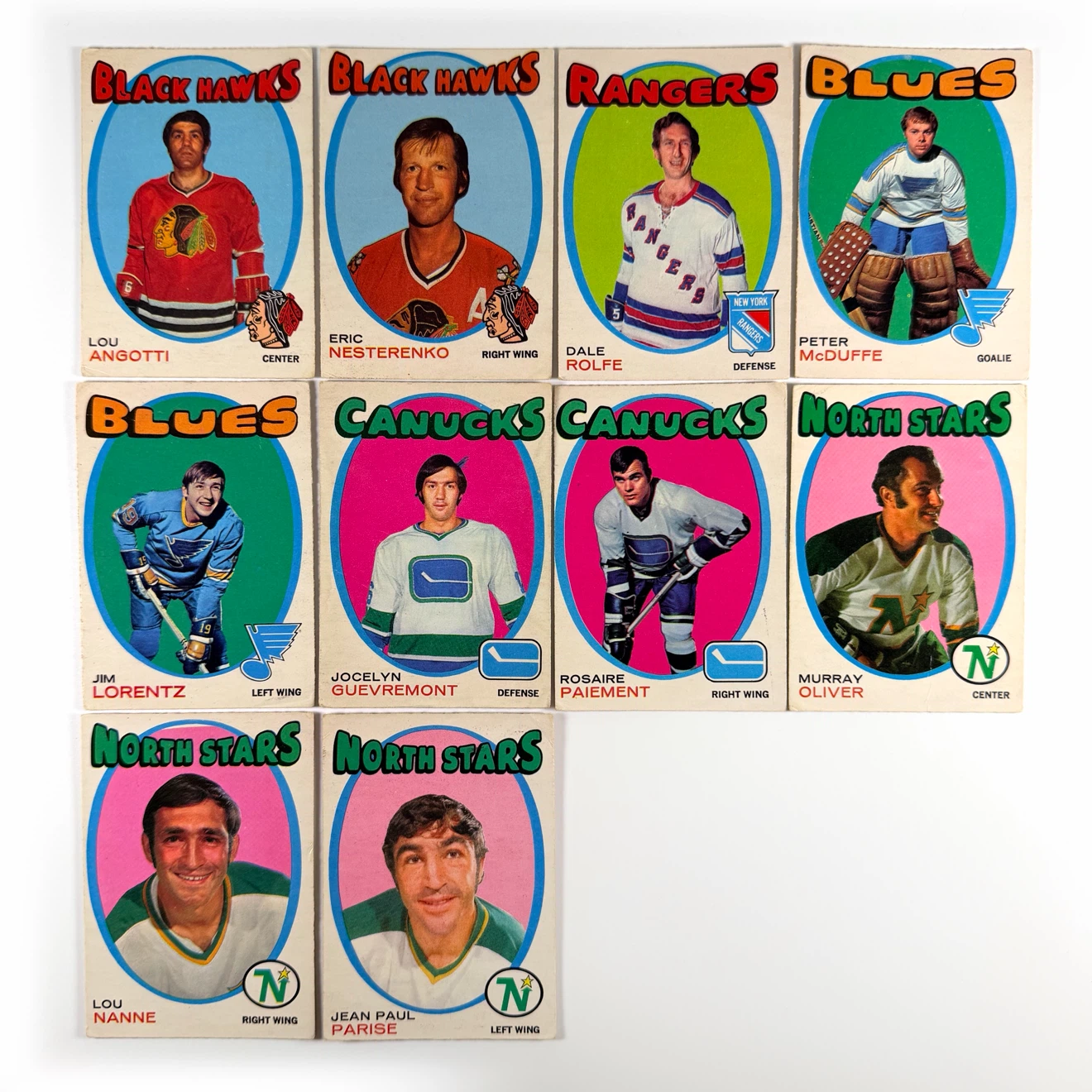 46x 1971 O-Pee-Chee Hockey Cards - photo 5