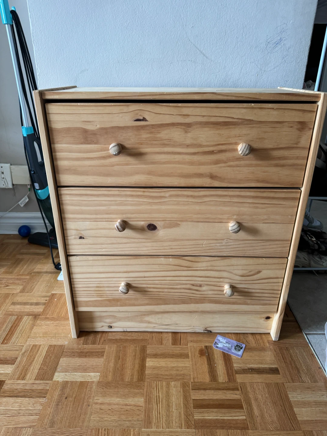 Wooden Dresser with 3 Drawers - photo 2