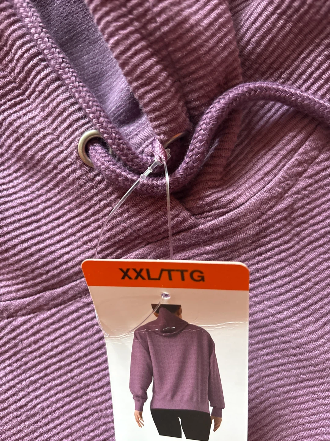 Ladies Champion Purple Hoodie XXL - photo 3