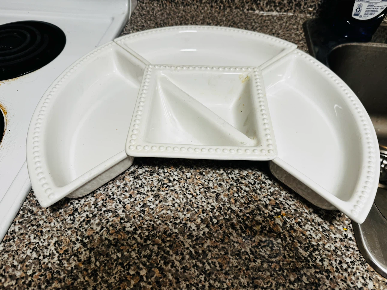 Fan-shaped platter - photo 4