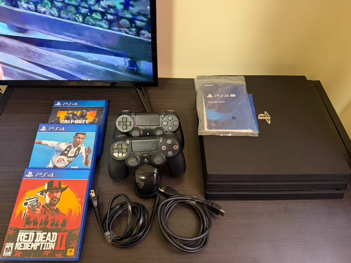 Sony PlayStation 4 Pro Console Bundle