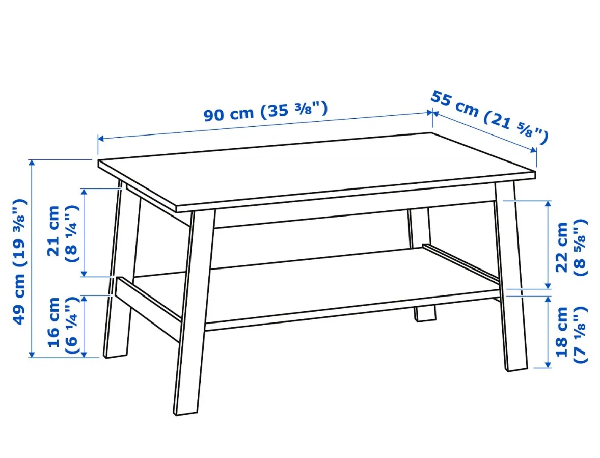 Ikea coffee table - photo 2