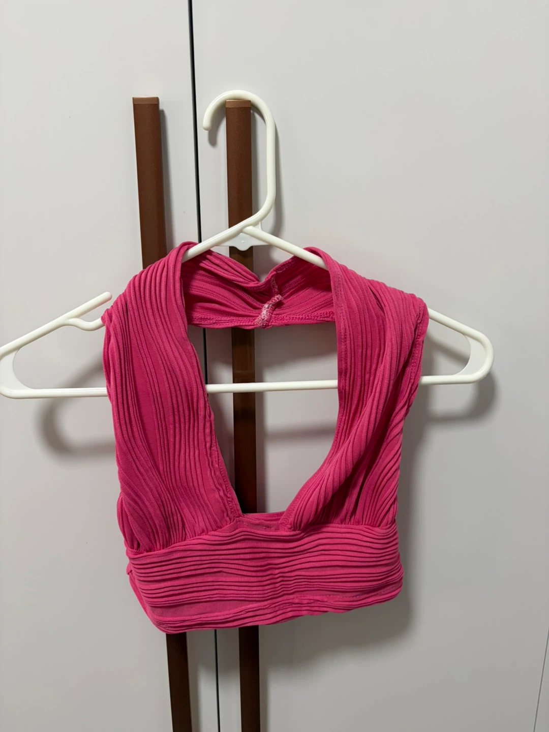 Hot Pink Halterneck Top