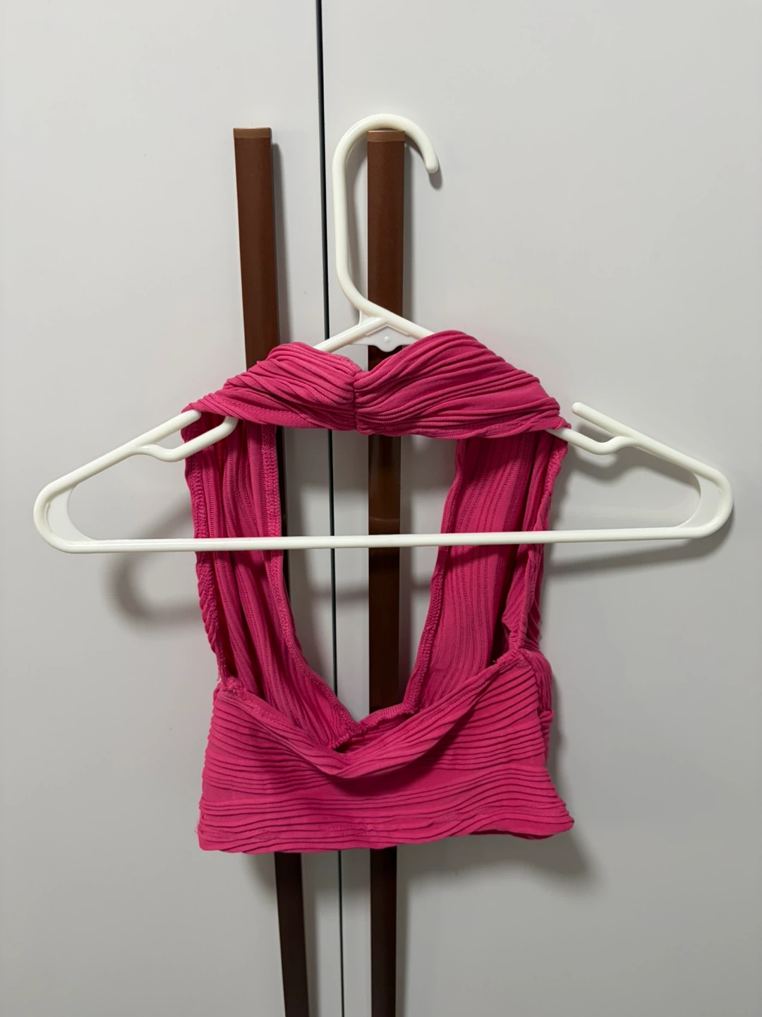 Hot Pink Halterneck Top - photo 2
