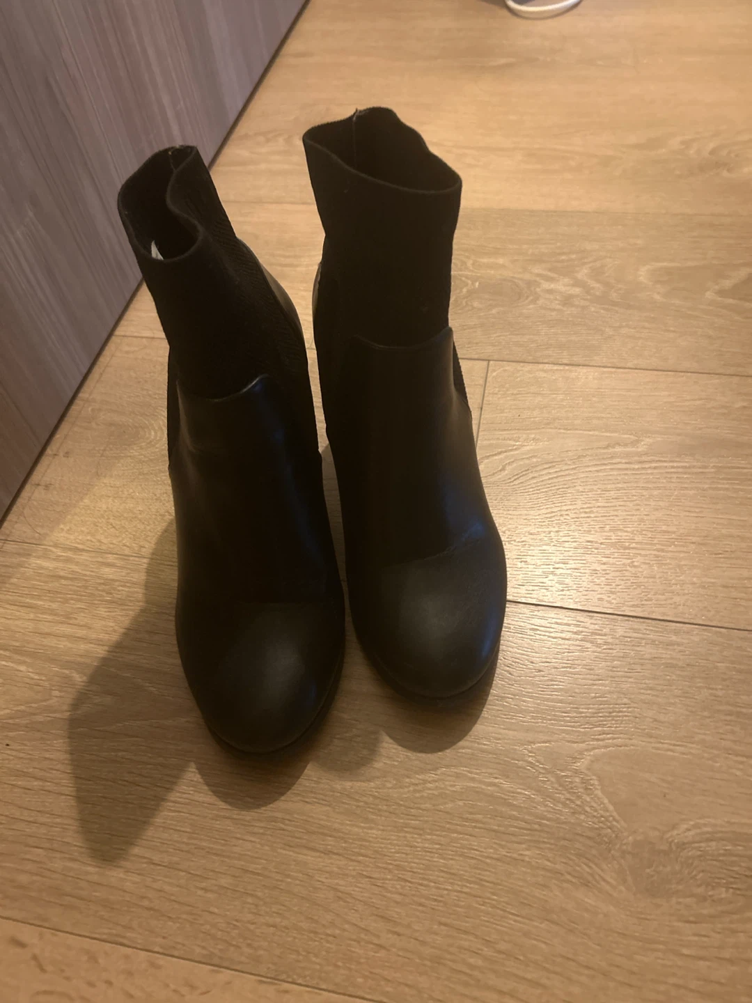 Call it spring Split Spring Black Ankle Boots