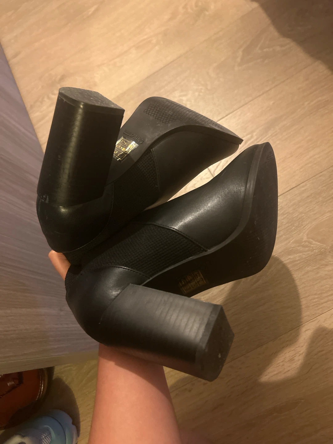 Call it spring Split Spring Black Ankle Boots - photo 2