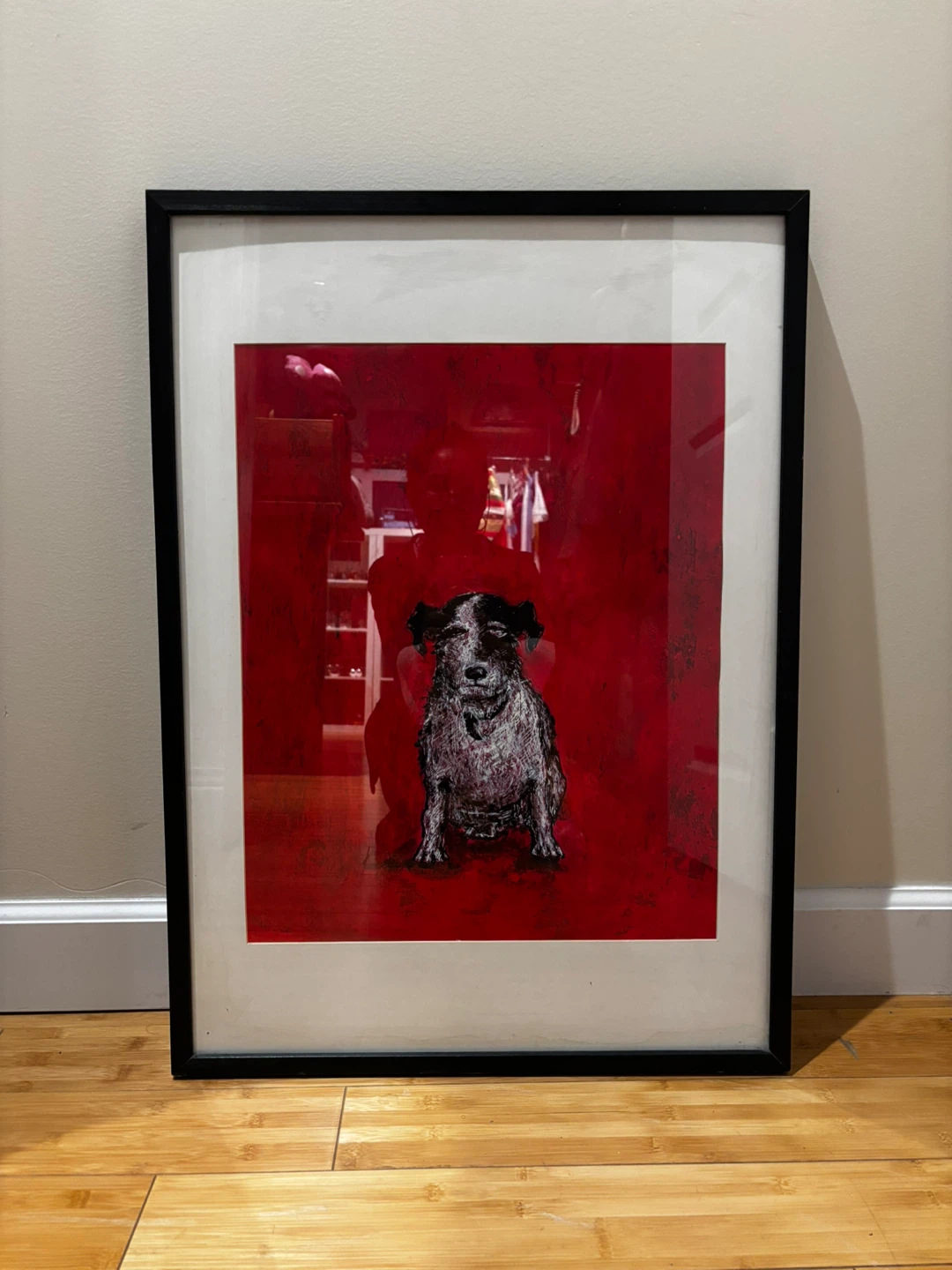 Framed Dog Art Print
