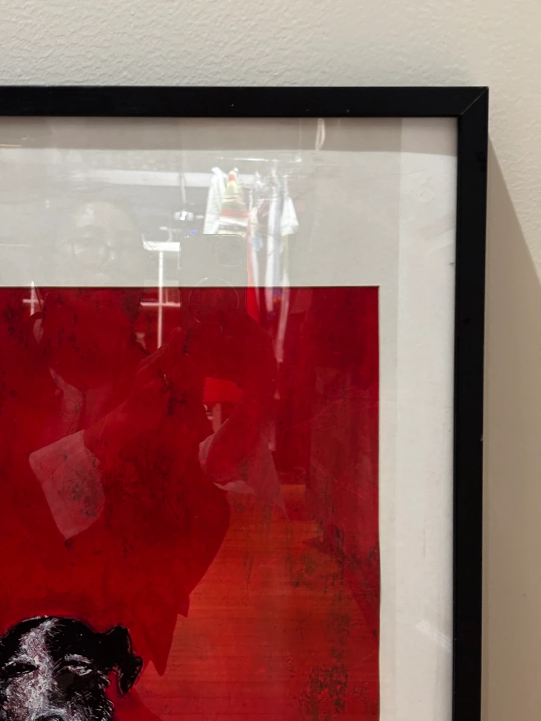 Framed Dog Art Print - photo 4
