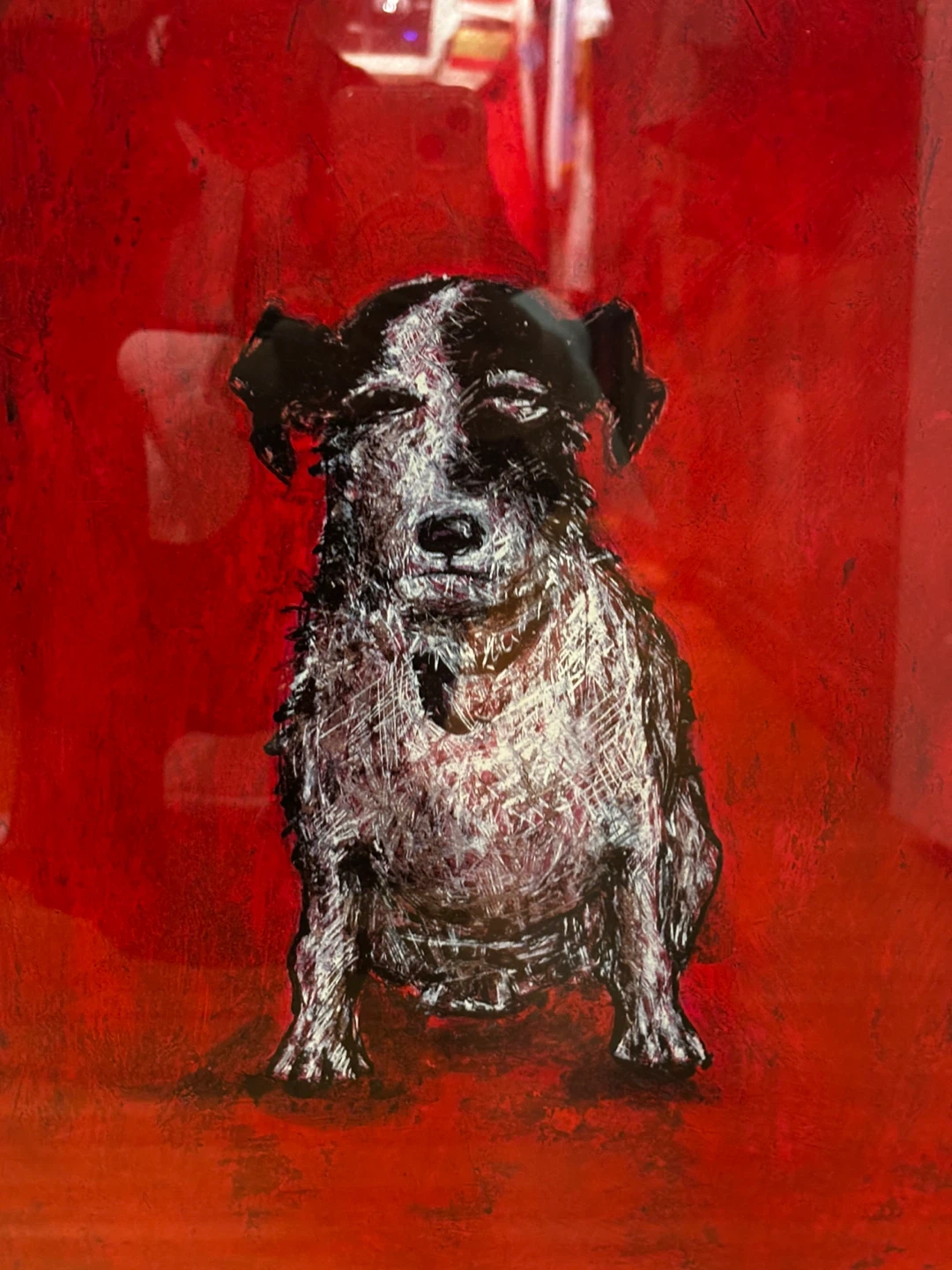 Framed Dog Art Print - photo 5