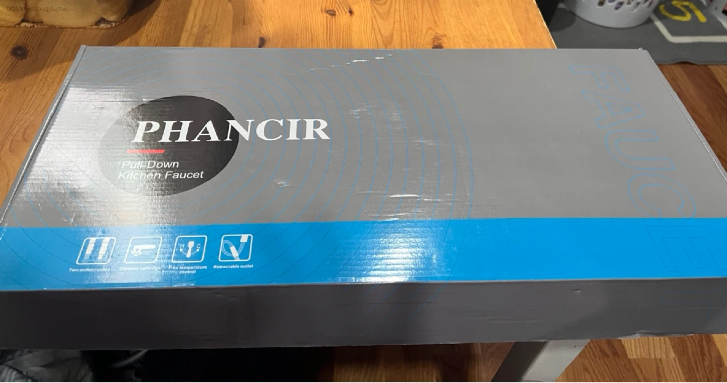 PHANCIR Pull-Down Kitchen Faucet