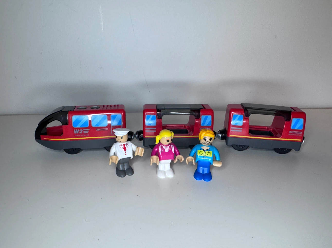 World Travel Train with Figures