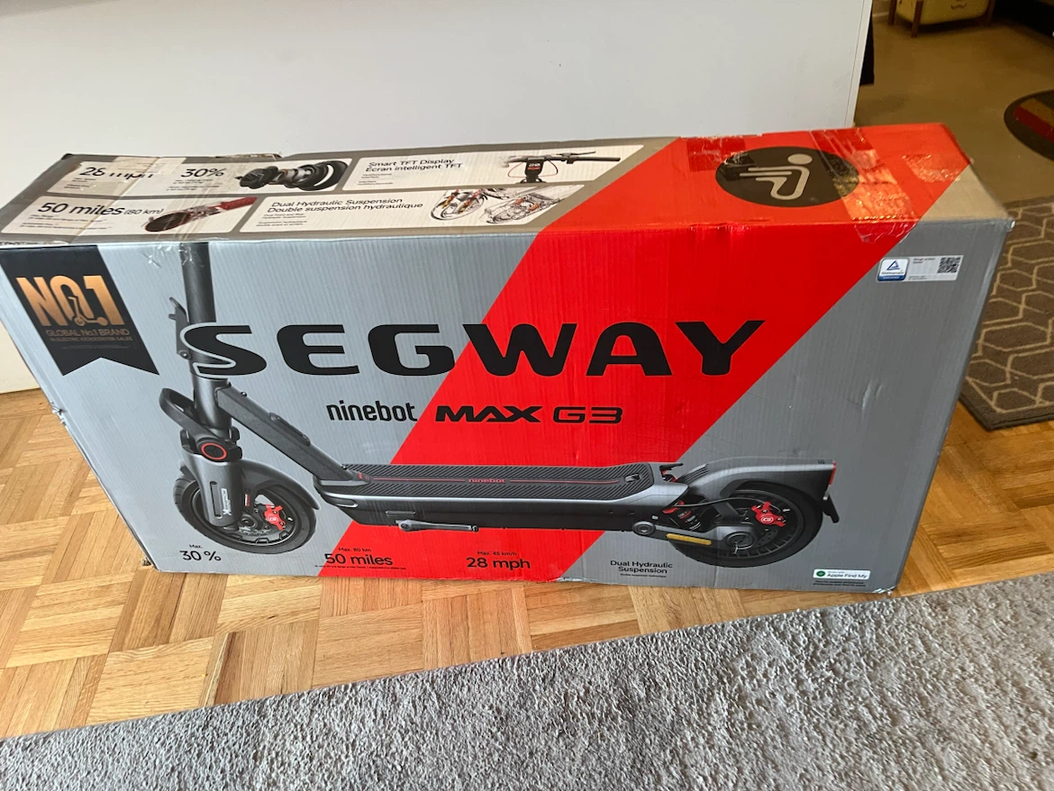 Segway Ninebot MAX G3 Electric Scooter - photo 4